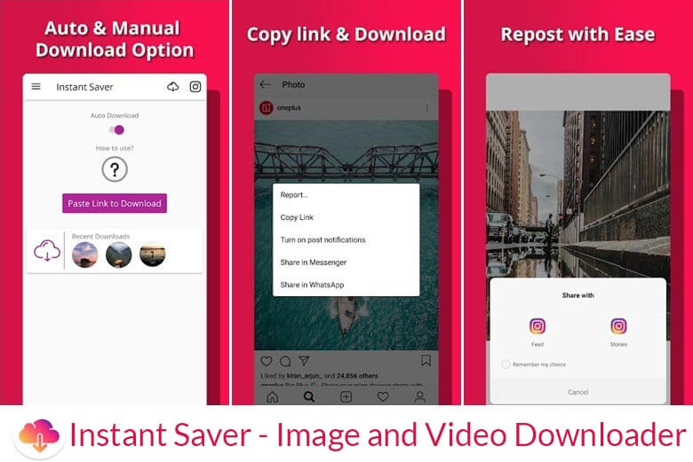 Instant Saver - Instagram Video & Image Downloader